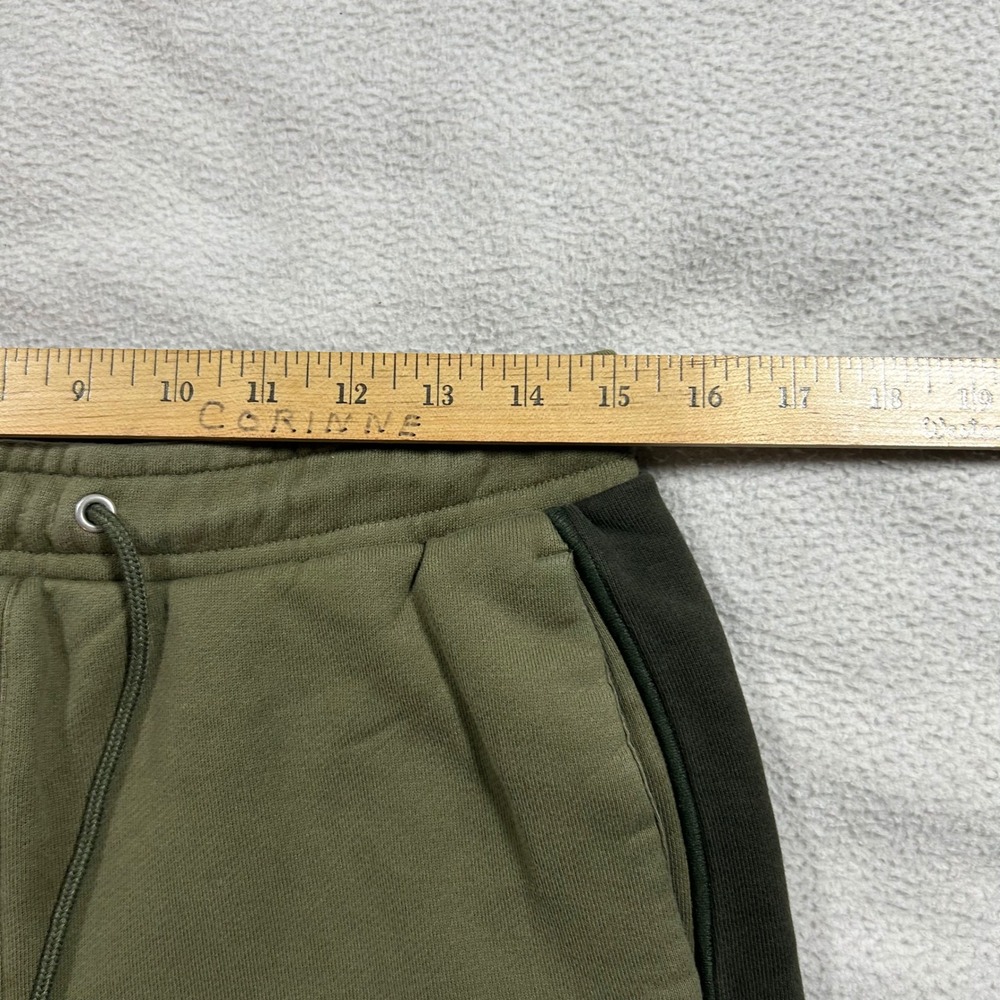 Nike Air Joggers Mens Size M Olive Green Fleece Tapered Sweatpants CJ4830-326 - Picture 6 of 8